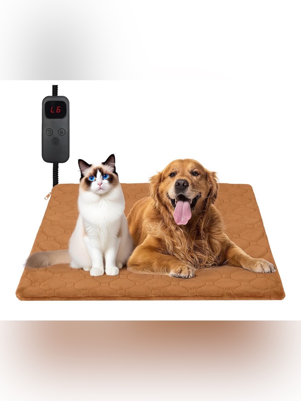 Pets Heating Pad for cats and dogs 17” x 17”